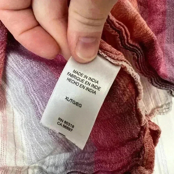 Lucky Brand  Relaxed Susie Slub Workwear Shirt - Picture 11 of 12